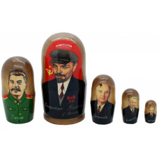 Matryoshka nesting doll From Lenin to Putin . Free worldwide shipping.