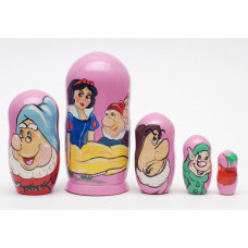 Matryoshka nesting doll Snow White and the Seven Dwarfs3 Free worldwide shipping