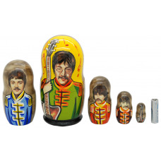 Matryoshka nesting doll The Beatles2. Free worldwide shipping.
