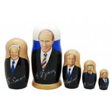 Matryoshka nesting doll Russian politicians3. Free worldwide shipping.