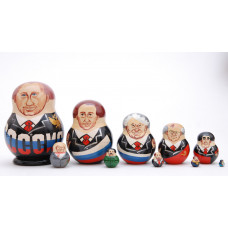 Matryoshka nesting doll Putin 10 pieces2 Free worldwide shipping