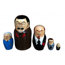 Matryoshka nesting doll Stalin, soviet, russian politians Free worldwide shipping