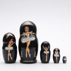 Matryoshka nesting doll Ballet Dancers Swan6 Free shipping Worldwide